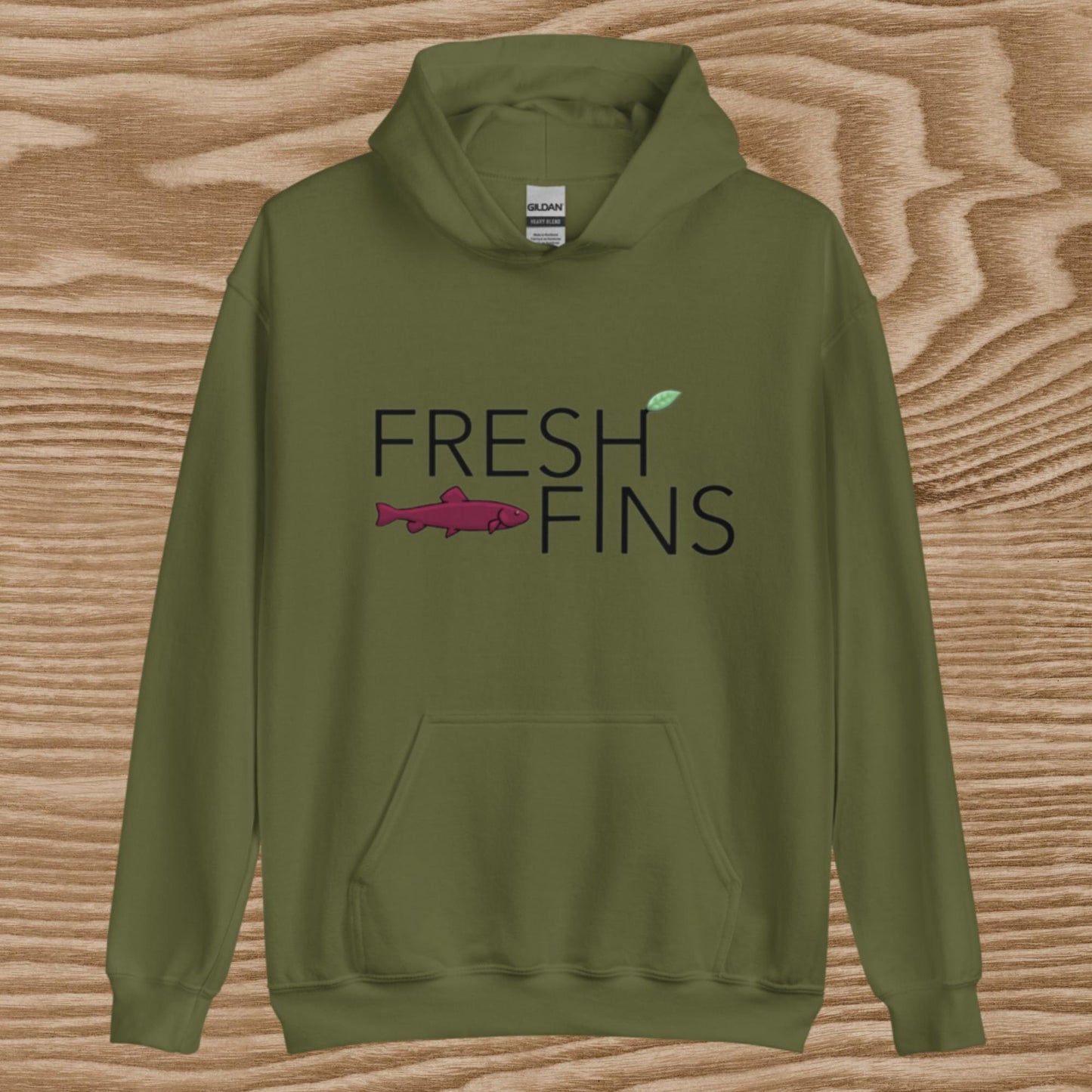 Fresh Fins Hoodie